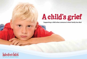 A Child's Grief book - Supporting a child when someone in their family has died