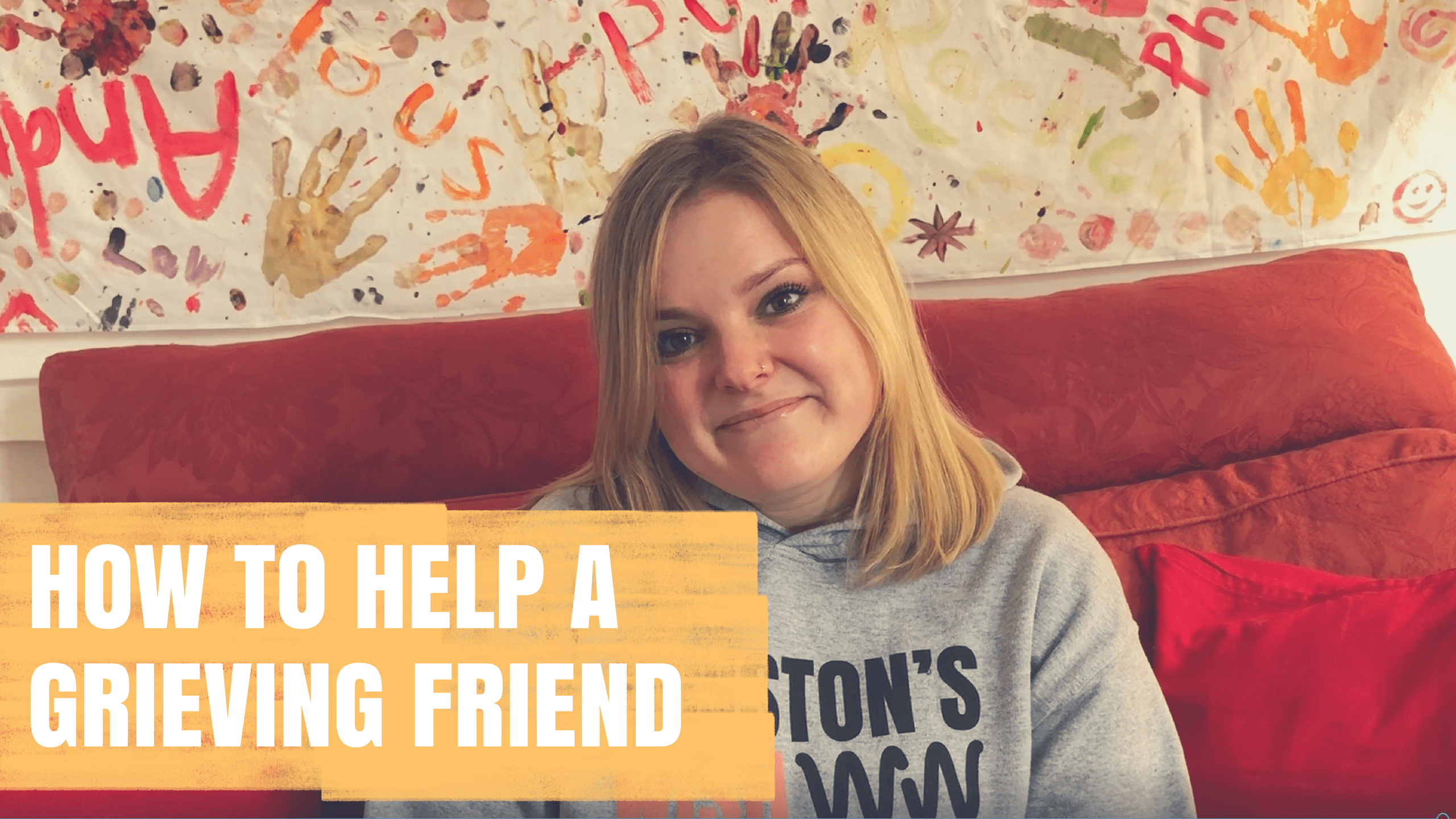 How to help a grieving friend