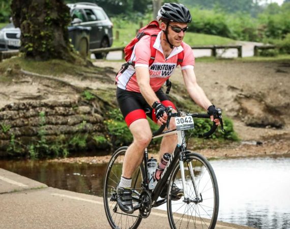 Russ Brookes: I cycle to remember Dad