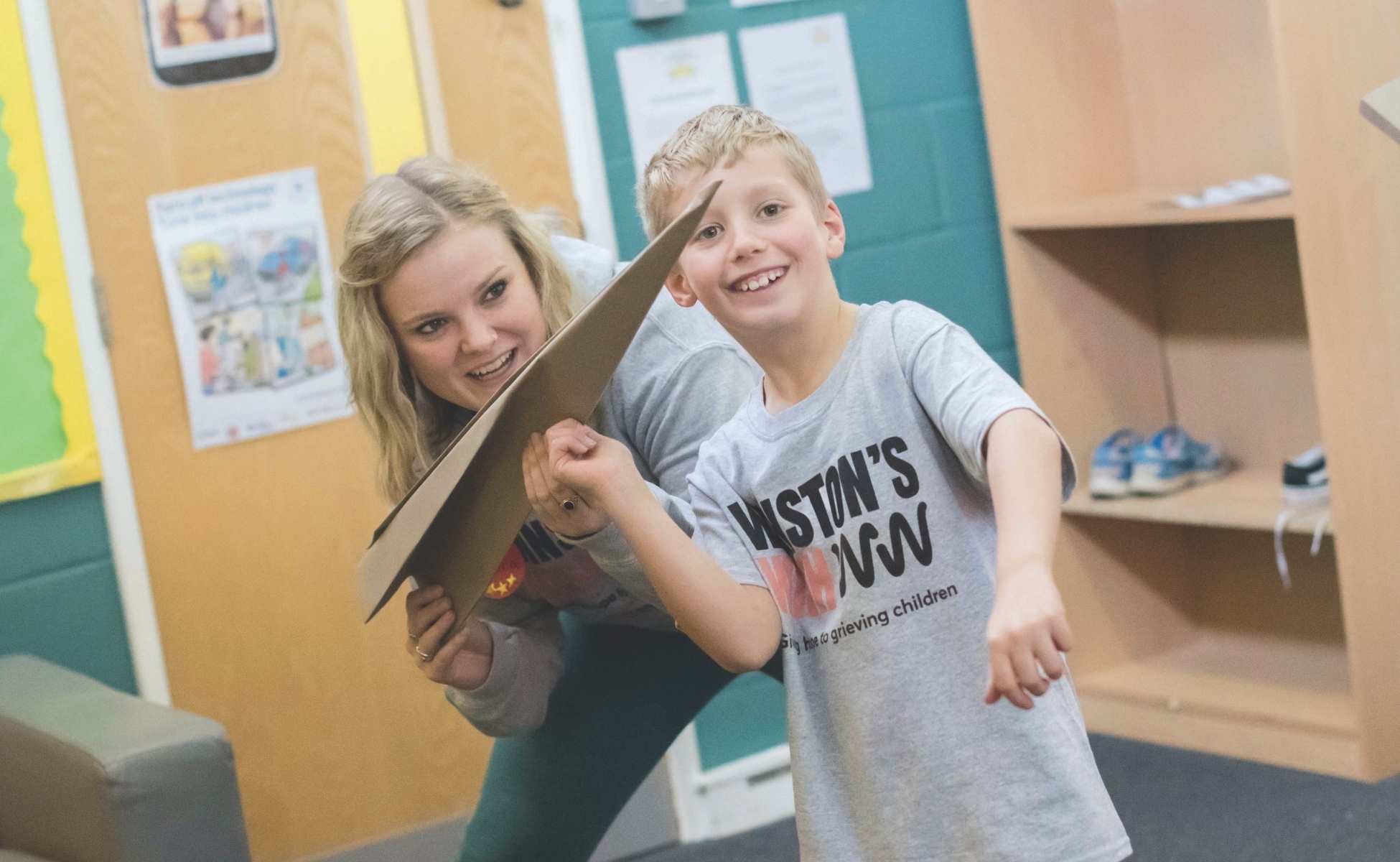 Support for bereaved children from Winston's Wish