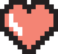 Player 2 heart coral