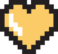 Player 2 heart yellow
