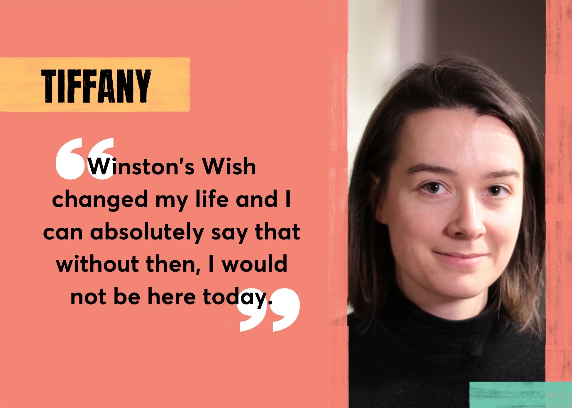 BBC Lifeline Appeal for Winston's Wish - Tiffany's quote