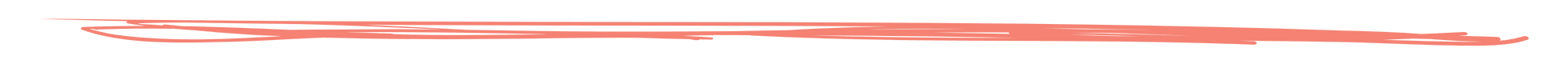 Scribble separator - Winston's Wish Coral scribble line
