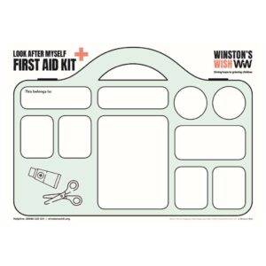 Illustration of a first aid kit