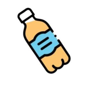 Illustration of a bottle of fizzy pop